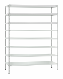 Стеллаж металлический Титан МС-500 3000х1500х500 8 полок Стеллаж металлический Титан МС-500 3000х1500х500 8 полок