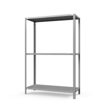 Стеллаж ТС Лайт с перф. полками 1000х1000х600 3 полки Стеллаж ТС Лайт с перф. полками 1000х1000х600 3 полки