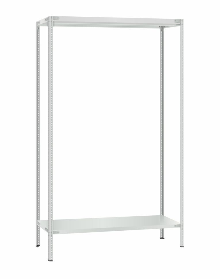 Стеллаж металлический Титан МС-500 2400х1200х400 2 полки купить в Ярославле