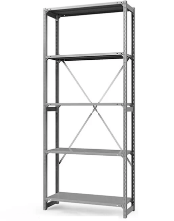 Стеллаж ТСУ 2500x700x800 5 полок (150 кг, металл) купить в Ярославле