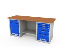 Верстак двухтумбовый WOKER PRO 2205.2000 Верстак двухтумбовый WOKER PRO 2205.2000
