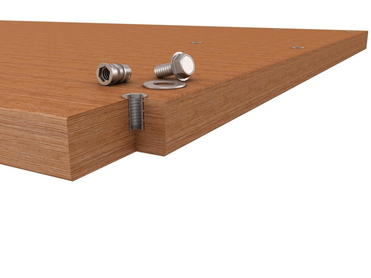 Столешница из фанеры 40 мм (ширина 800 мм) купить в Ярославле