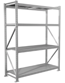 Стеллаж MS Profi 3000х1800х800 4 полки