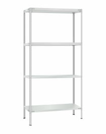 Стеллаж металлический Титан МС-500 3000х1000х400 4 полки