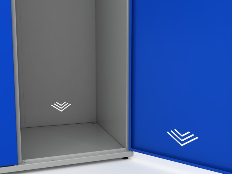 Шкаф гардеробный металлический COMFORT 2000/24 (800) купить в Ярославле