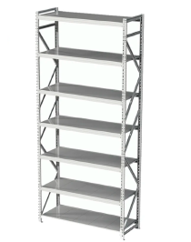 Стеллаж MS Profi 2500х900х500 7 полок