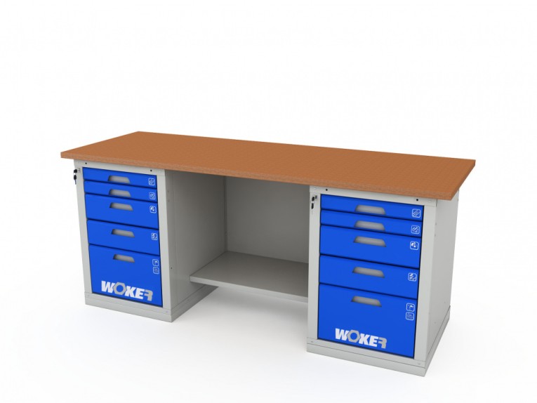 Верстак двухтумбовый WOKER PRO 2505.2000 купить в Ярославле Верстак двухтумбовый WOKER PRO 2505.2000 купить в Ярославле