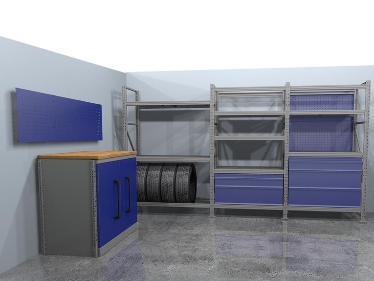 Стеллажная система хранения №1 Гараж купить в Ярославле