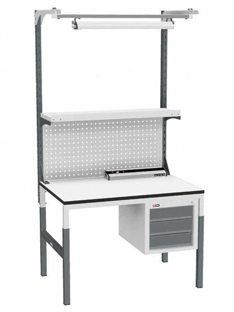 Стол монтажный ДиКом СР-М-100/90-05 ESD Пластик купить в Ярославле Стол монтажный ДиКом СР-М-100/90-05 ESD Пластик купить в Ярославле