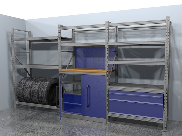 Стеллажная система хранения №2 Гараж купить в Ярославле