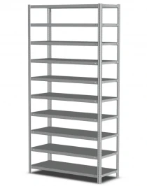 Стеллаж MS Strong 2550х1500х600 10 полок Стеллаж MS Strong 2550х1500х600 10 полок