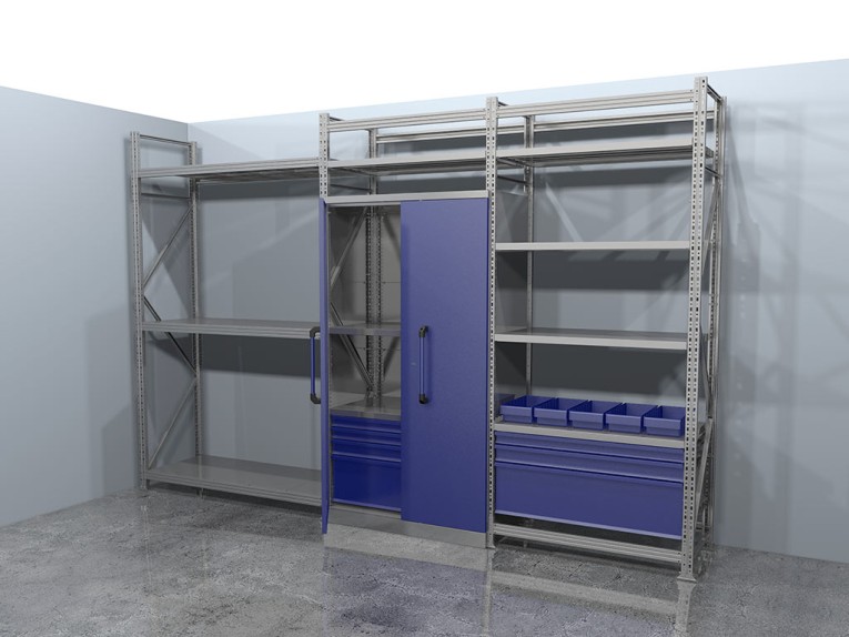Стеллажная система хранения №3 Гараж купить в Ярославле