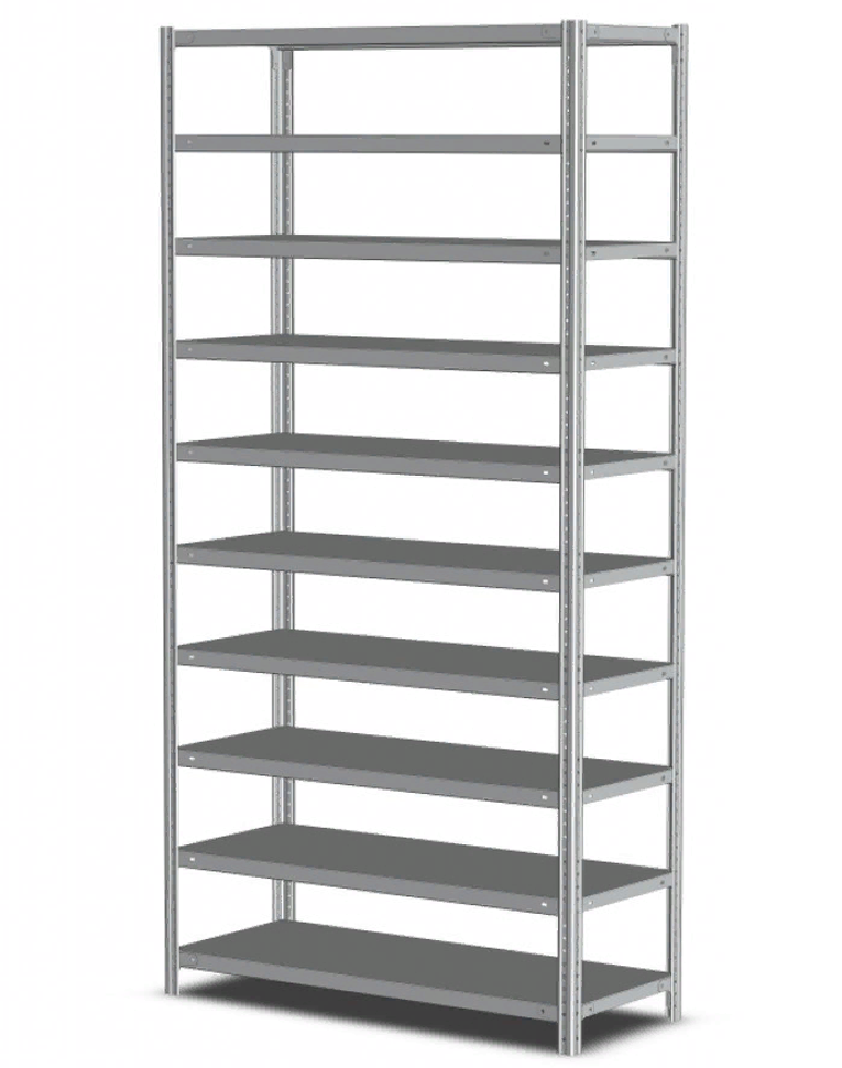 Стеллаж MS Standart 2550х1000х300 10 полок купить в Ярославле