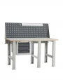 Верстак ДиКом ВЛ-150-МФ-02+Э1 со светильником