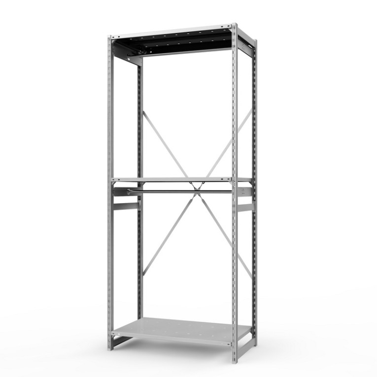 Стеллаж металлический ТСУ Универсал, 2500х1060х500 мм.Штанги: 2шт. Полки: металл перф. 3 шт. купить в Ярославле Стеллаж металлический ТСУ Универсал, 2500х1060х500 мм.Штанги: 2шт. Полки: металл перф. 3 шт. купить в Ярославле