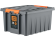 Контейнер особопрочный Rox Box PRO 36 (500х390х250 мм с крышкой и клипсами, антрацит) купить в Ярославле