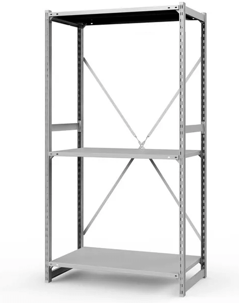 Стеллаж ТСУ 3000x700x800 3 полки (300 кг, перф) купить в Ярославле