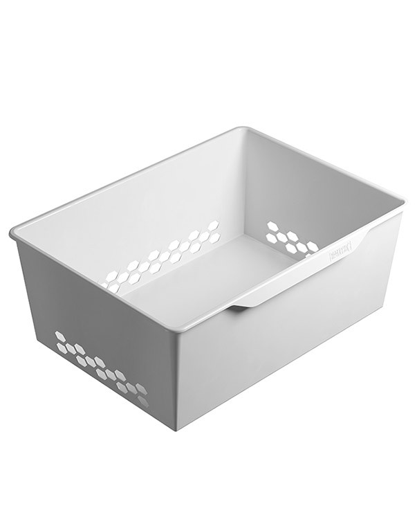 Корзина пластиковая GBP 60х20 белая купить в Ярославле