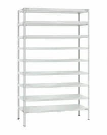 Стеллаж металлический Титан МС-500 2400х1200х600 9 полок