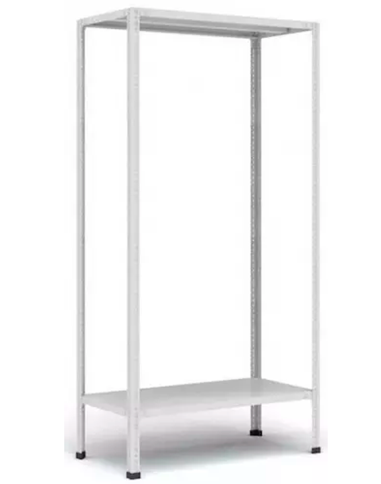 Стеллаж металлический Титан МС-500 1200х700х500 2 полки купить в Ярославле