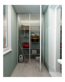 Гардеробная система Практик Home Балкон 1