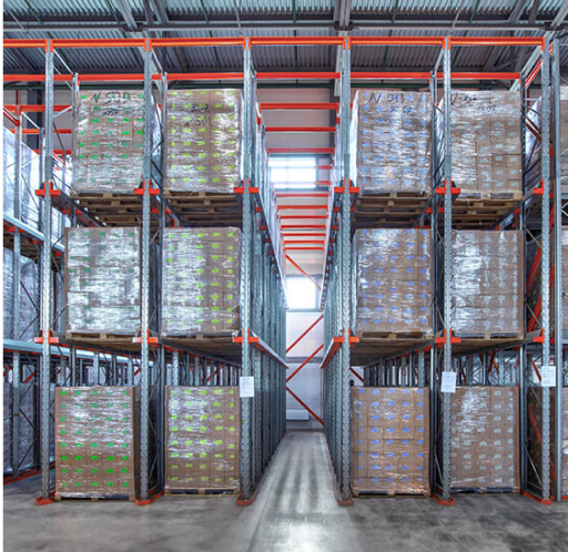 Стеллаж набивной паллетный (3000х1580х1800 мм), 1 линия, 2 яруса купить в Ярославле Стеллаж набивной паллетный (3000х1580х1800 мм), 1 линия, 2 яруса купить в Ярославле