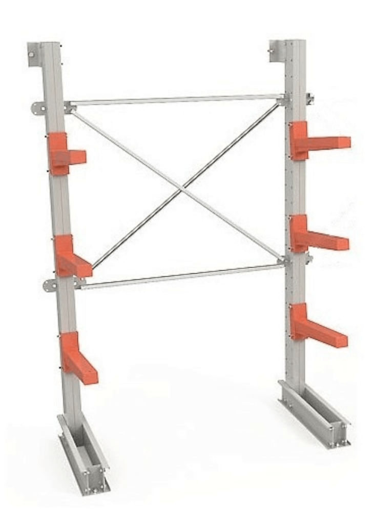 СТ-062 Стеллаж односторонний 4 яруса купить в Ярославле СТ-062 Стеллаж односторонний 4 яруса купить в Ярославле