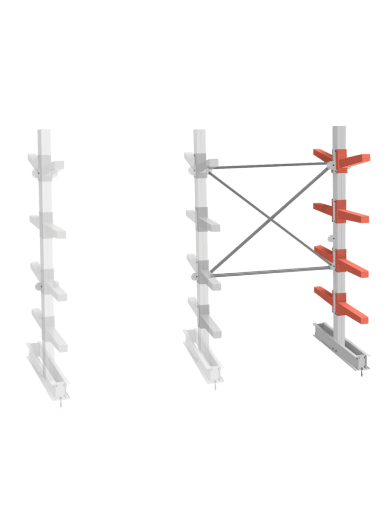 СТ-062 Стеллаж двухсторонний 4 яруса ДОП. купить в Ярославле СТ-062 Стеллаж двухсторонний 4 яруса ДОП. купить в Ярославле