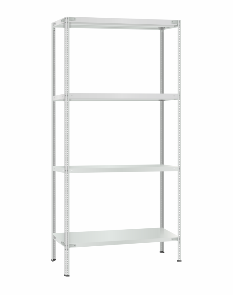 Стеллаж металлический Титан МС-500 2300х1000х500 4 полки купить в Ярославле