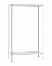 Стеллаж металлический Титан МС-500 3000х1200х300 2 полки Стеллаж металлический Титан МС-500 3000х1200х300 2 полки