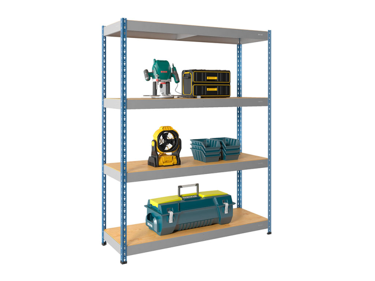 Стеллаж Практик SB 200х183х61 4 полки (фанера) купить в Ярославле Стеллаж Практик SB 200х183х61 4 полки (фанера) купить в Ярославле