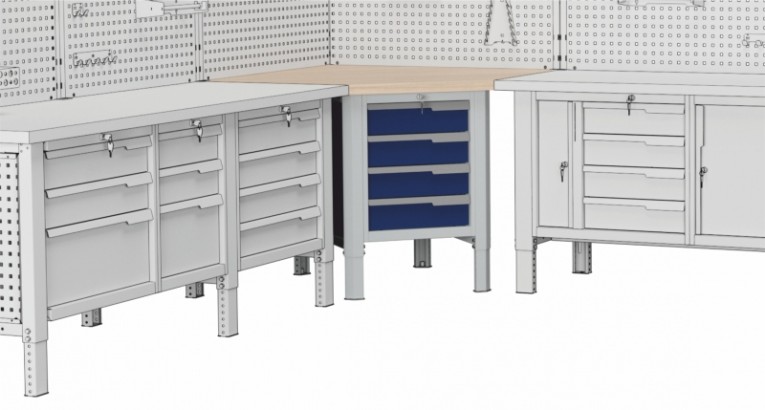 Угловой верстак CU Constructor купить в Ярославле Угловой верстак CU Constructor купить в Ярославле