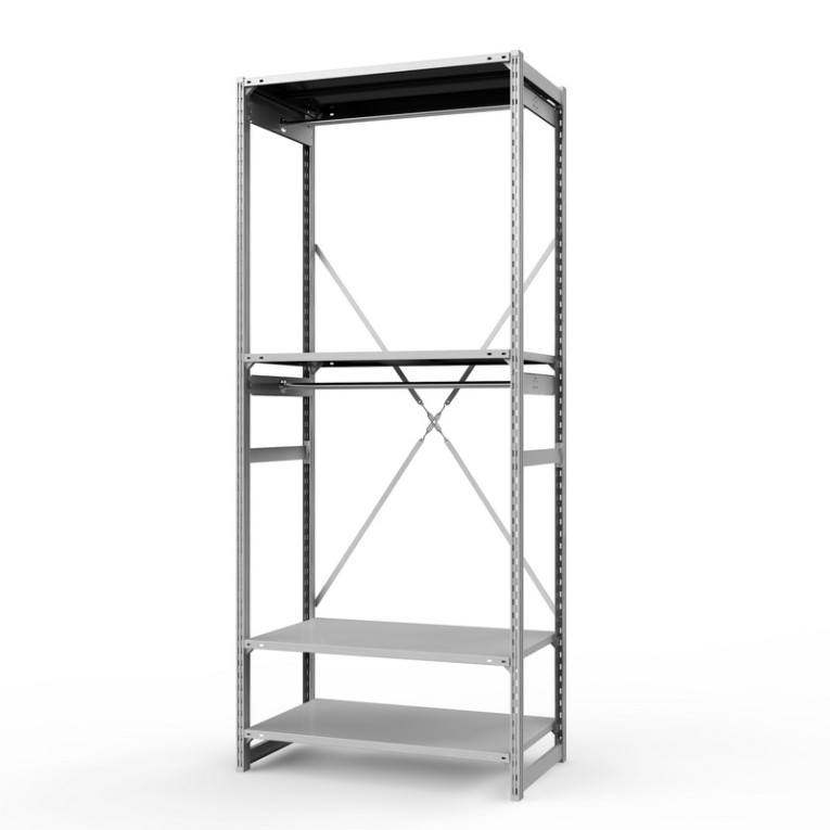 Стеллаж металлический ТСУ Универсал, 2500х1060х600 мм.Штанги: 2шт. Полки: металл 4 шт. купить в Ярославле Стеллаж металлический ТСУ Универсал, 2500х1060х600 мм.Штанги: 2шт. Полки: металл 4 шт. купить в Ярославле