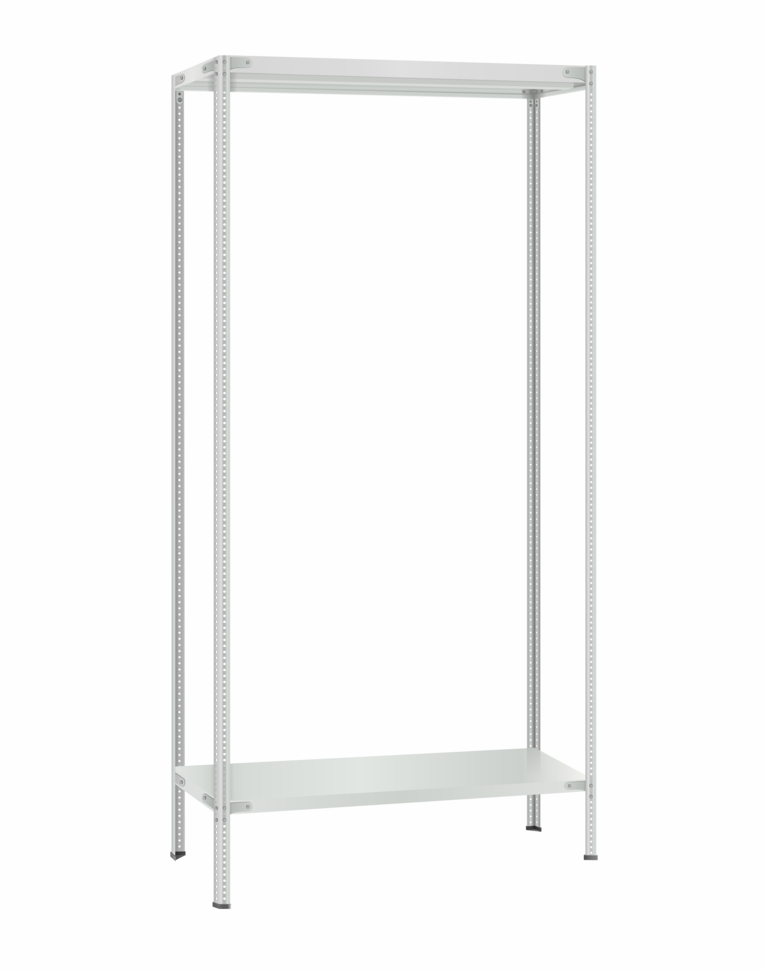 Стеллаж металлический Титан МС-500 2300х1000х600 2 полки купить в Ярославле