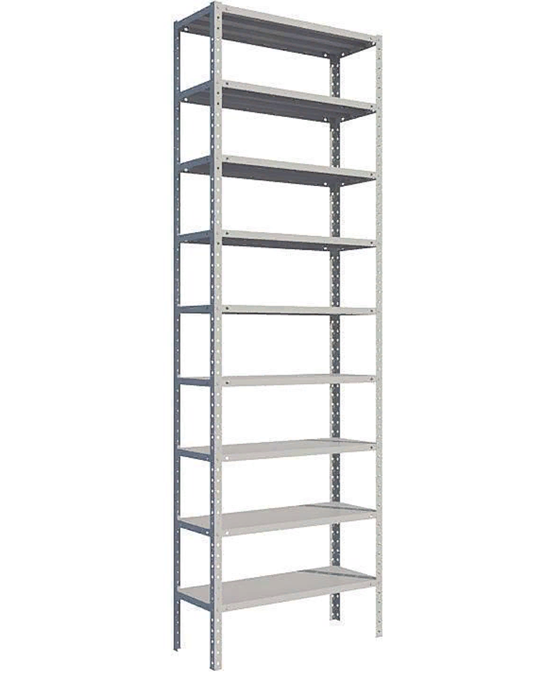Стеллаж MS Strong 1600х1000х500 9 полок купить в Ярославле