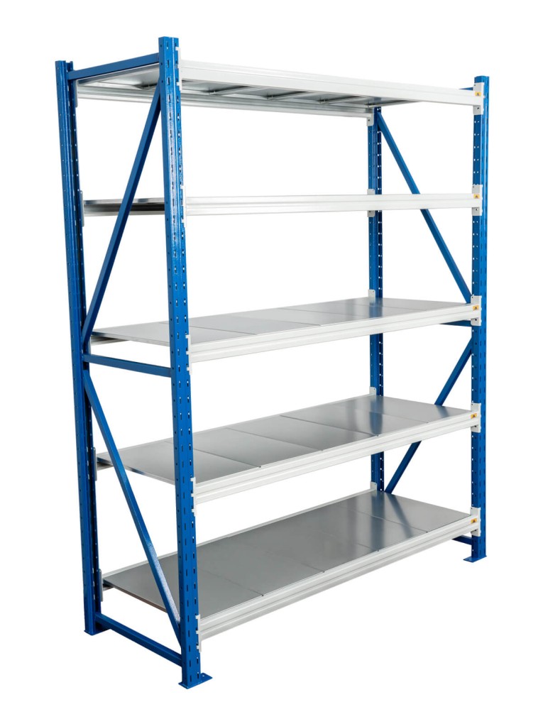 Стеллаж стационарный БиКом СТ-4 250x150x40 5 полок купить в Ярославле