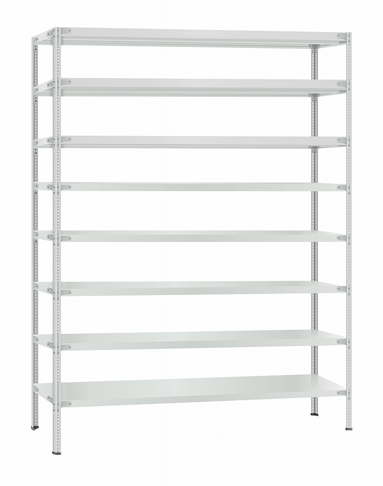 Стеллаж металлический Титан МС-900 2400x1000x400 8 полок купить в Ярославле Стеллаж металлический Титан МС-900 2400x1000x400 8 полок купить в Ярославле