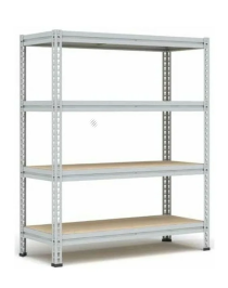 Стеллаж металлический МС-Т 2000х1510х500 4 полки Стеллаж металлический МС-Т 2000х1510х500 4 полки