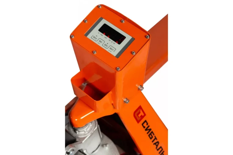 Гидравлическая тележка (рокла) ACR-ES c весами, 2,5 т, Вилы: 1150 Х 550, СибТаль, полиуретановые колеса купить в Ярославле